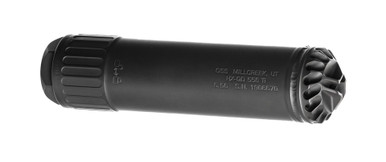 OSS HX-QD 556 TI Suppressor, .223/5.56, 6.67" Length, Stainless Core, Black