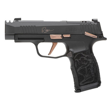 SIG SAUER P365XL ROSE 9MM 3.1" BARREL 12-ROUNDS BLACK/ROSE MANUAL SAFETY