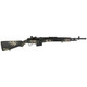 Springfield Armory, M1A Scout Squad, 308 Winchester, 18" Barrel, 10Rd, Parkarized Finish, Black, Semi-automatic Rifle, Composite Stock, Green and Tan Sponge Camo